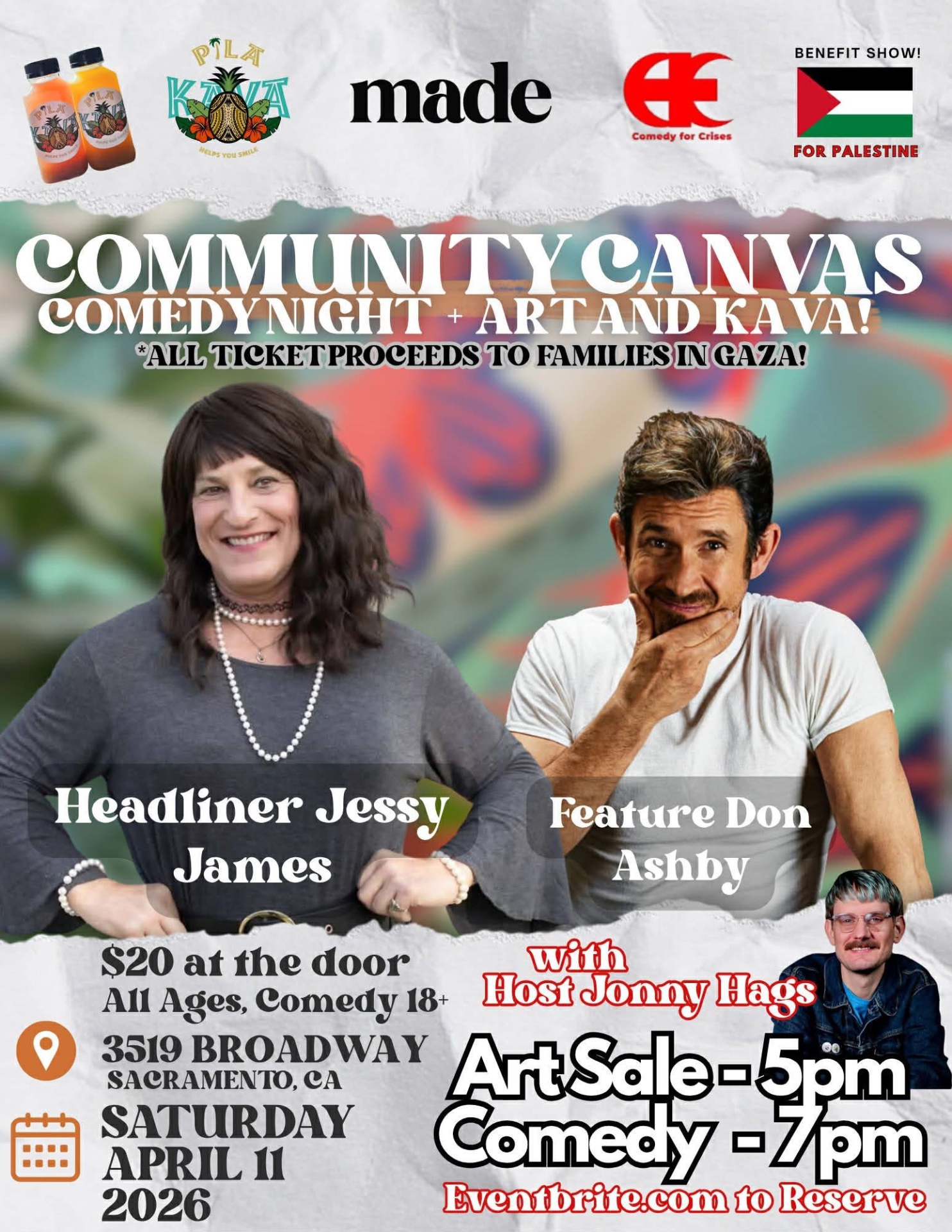 Community Canvas Comedy Night — Sacramento Comedy Scene