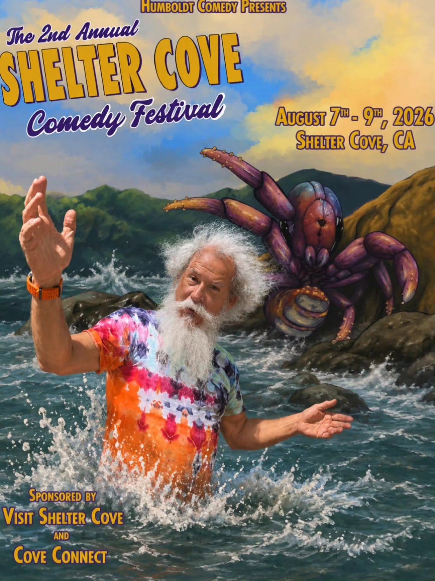 Rodney Norman Headlines — Shelter Cove Comedy Festival