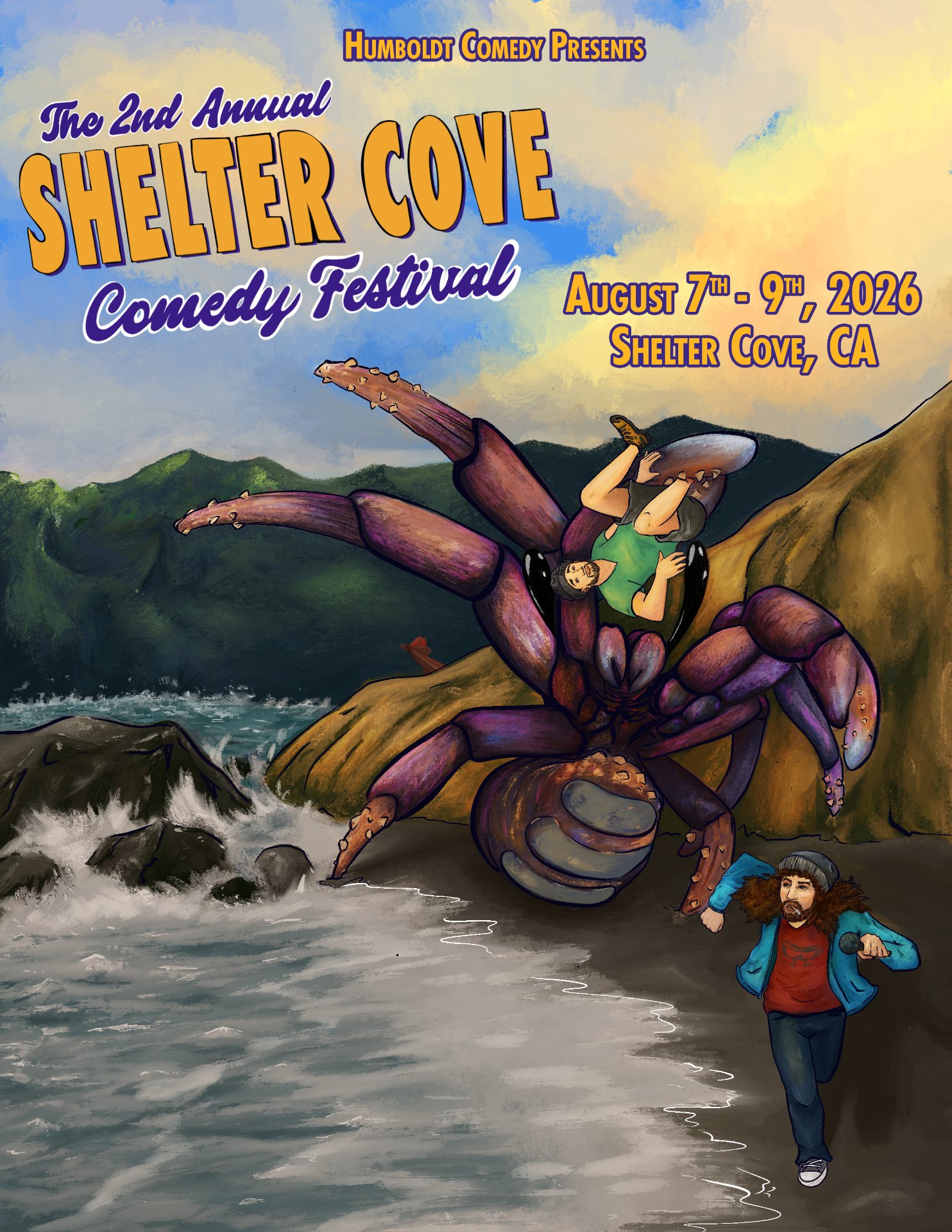 Clubhouse Outdoors at 6 — Shelter Cove Comedy Festival